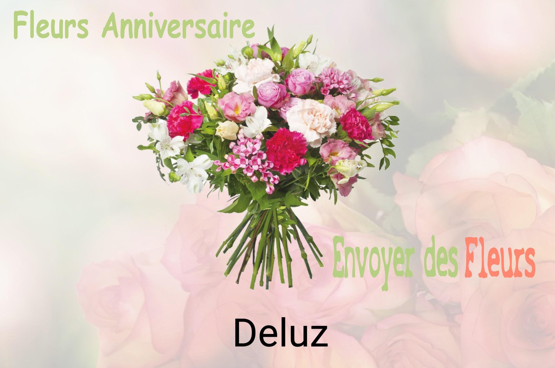 Bouquet de fleurs d’anniversaire livré à Deluz