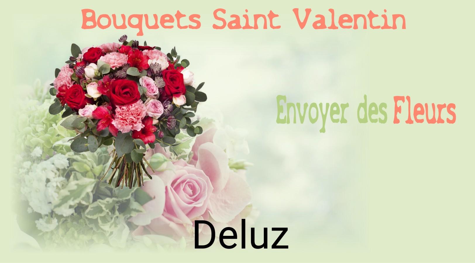 Roses de Saint-Valentin livrées à Deluz